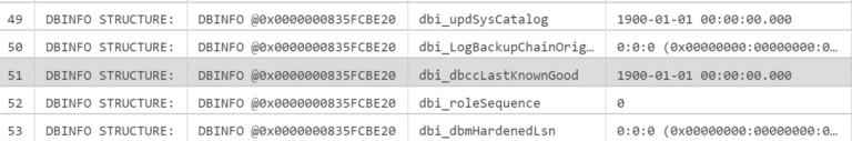 When Was the Last Known Good DBCC CHECKDB Integrity Check? - The SERO Group